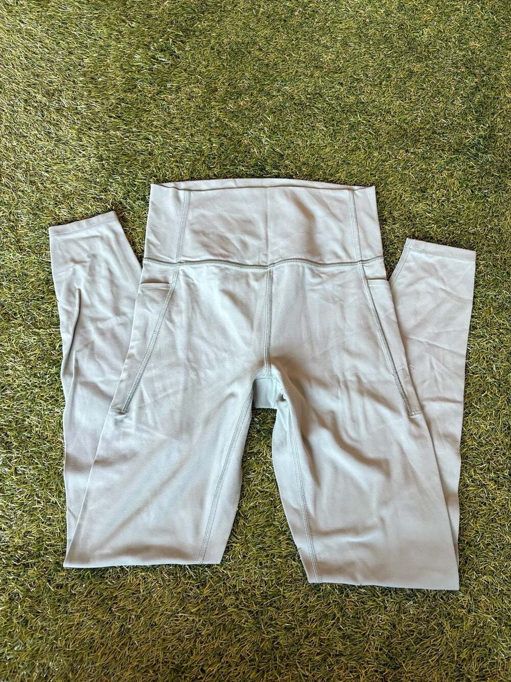 All in Motion Women's High-Waisted Pocket Leggings Size S Sage Green